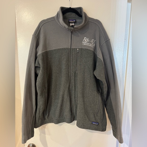 Patagonia Other - Patagonia Gray Fleece Jacket with “Firestone Walker Brewing Company” Embroidery